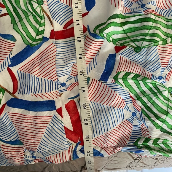 Anthropologie Conversations umbrella print skirt - Picture 7 of 7